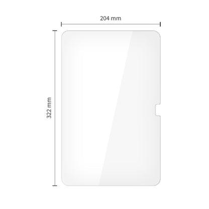 Folia ochronna na ekran Tech-Protect FIT+ dla Samsung Galaxy Tab S11 Ultra / Tab S10 Ultra, Hartowane szkło, Pełne klejenie, Zestaw 2 sztuki, 2.5D