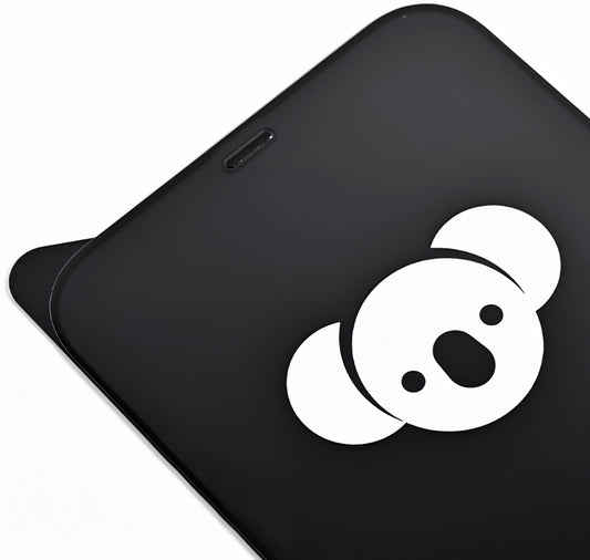 Folia ochronna na ekran Bear HD do Apple iPhone 17 Air, szkło hartowane, pełna warstwa kleju, czarna