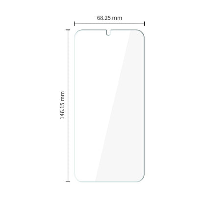 Folia ochronna na ekran Tech-Protect dla Samsung Galaxy S26 S942, Szkło Hartowane, Pełne Klejenie, Zestaw 10 sztuk