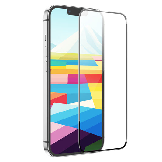 Folia ochronna do ekranu HOCO G16 dla Apple iPhone 15 Plus, Hartowane szkło, Pełne klejenie, 5D, Czarna
