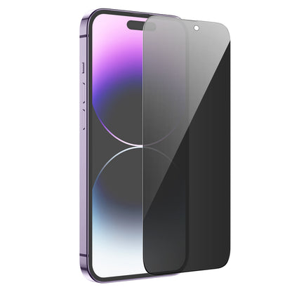 Folia ochronna do ekranu Privacy HOCO G15 dla Apple iPhone 14 Pro Max, Szkło Hartowane, Pełne Klejenie, 5D