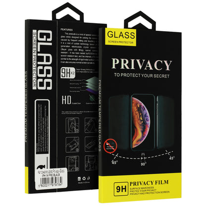 OEM Privacy Screen Protector Film for Apple iPhone 17, Tempered Glass, Full Glue