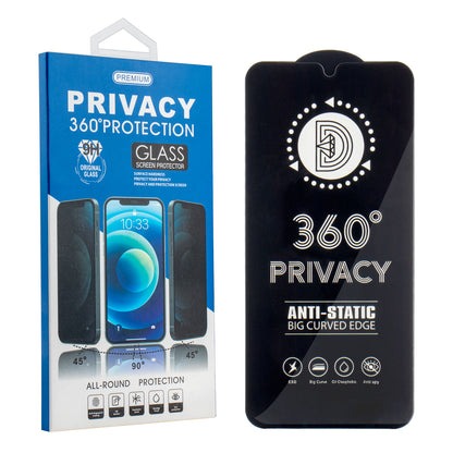 Folia ochronna na ekran Privacy OEM 360 do Samsung Galaxy A37 5G, szkło hartowane, pełna warstwa kleju