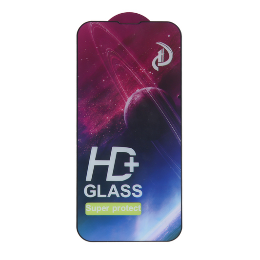 Folia ochronna na ekran OEM do Apple iPhone 17 Pro Max, szkło hartowane, pełna klej, zestaw 10 sztuk, 9D, czarna