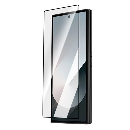 Folia ochronna na zewnętrzny ekran Lereach do Samsung Galaxy Z Fold8 Ultra F976 / Z Fold7 F966, szkło hartowane, pełna klej, czarna