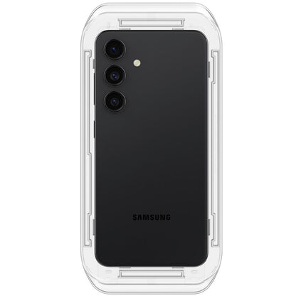 Folia ochronna do ekranu Spigen GlastR EZ FIT dla Samsung Galaxy S25+ S936 / S24+ S926, Szkło Hartowane, Pełne Klejenie, Zestaw 2 sztuki AGL07432
