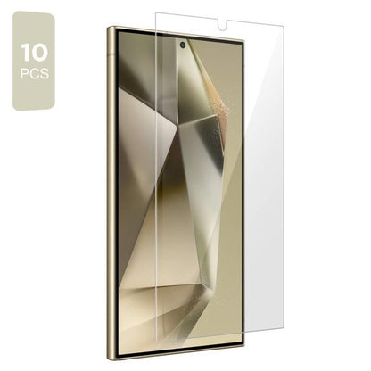 Folia ochronna na ekran Tech-Protect dla Samsung Galaxy S26 S942, Szkło Hartowane, Pełne Klejenie, Zestaw 10 sztuk