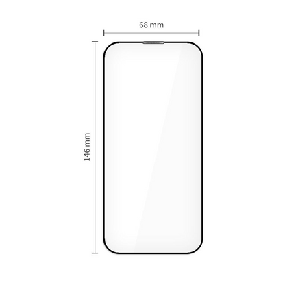 Folia ochronna na ekran Tech-Protect Quick Set+ dla Apple iPhone 17, Hartowane szkło, Pełne klejenie, Zestaw 2 sztuki, Czarna