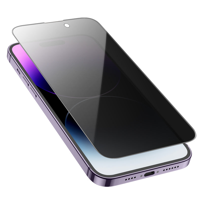 Folia ochronna do ekranu Privacy HOCO G15 dla Apple iPhone 14 Pro Max, Szkło Hartowane, Pełne Klejenie, 5D