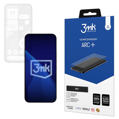 Folia ochronna na ekran 3MK ARC+ do Nothing Phone (4a), plastikowa