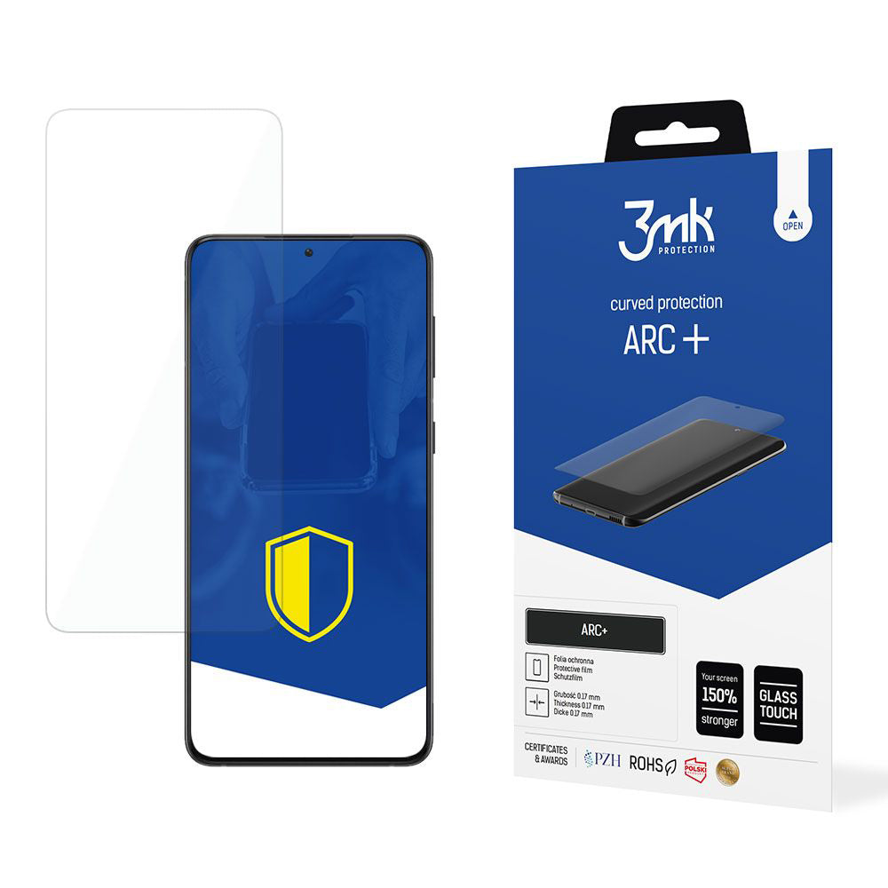 Folia ochronna na ekran 3MK ARC+ do Samsung Galaxy S21 5G G991, plastik