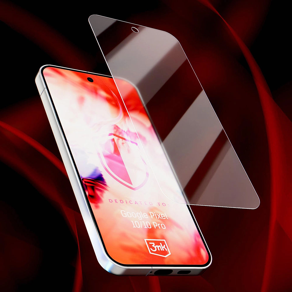 Folia ochronna na ekran 3MK FlexibleGlass dla Google Pixel 10 Pro / 10, elastyczne szkło, pełna warstwa kleju