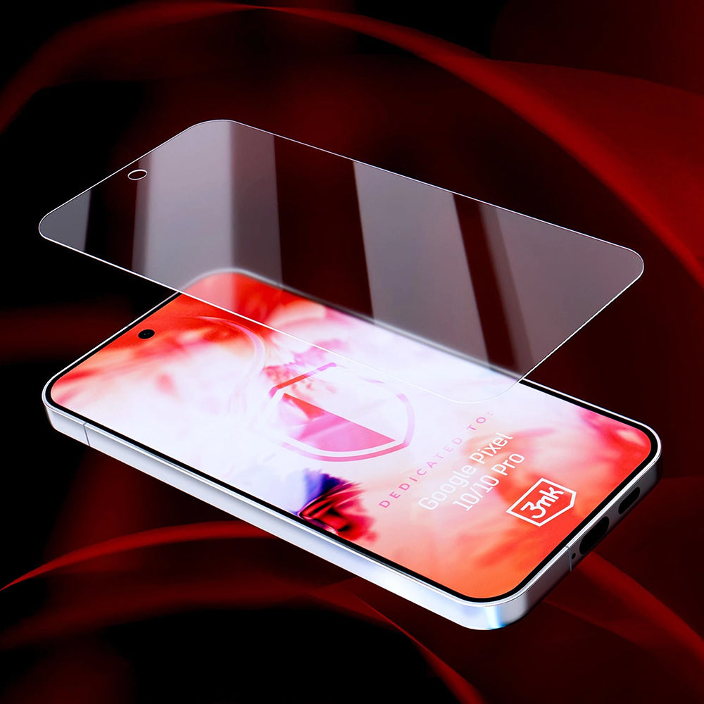 Folia ochronna na ekran 3MK FlexibleGlass dla Google Pixel 10 Pro / 10, elastyczne szkło, pełna warstwa kleju