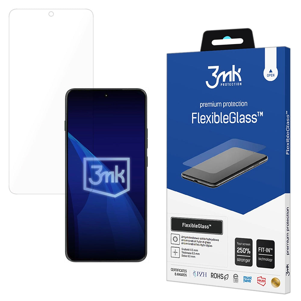 Folia ochronna na ekran 3MK FlexibleGlass do Motorola Edge 70 Max, elastyczne szkło, pełna warstwa kleju
