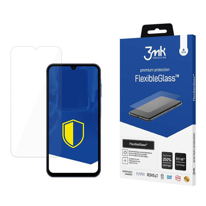 Folia ochronna na ekran 3MK FlexibleGlass dla Samsung Galaxy A15 5G A156 / A15 A155, Szkło Elastyczne, Pełne Klejenie