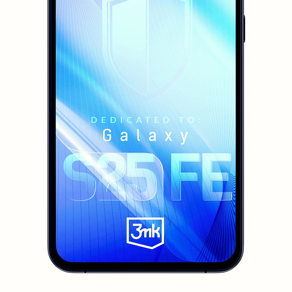 Folia ochronna na ekran 3MK FlexibleGlass dla Samsung Galaxy S25 FE, Szkło Elastyczne, Pełne Klejenie