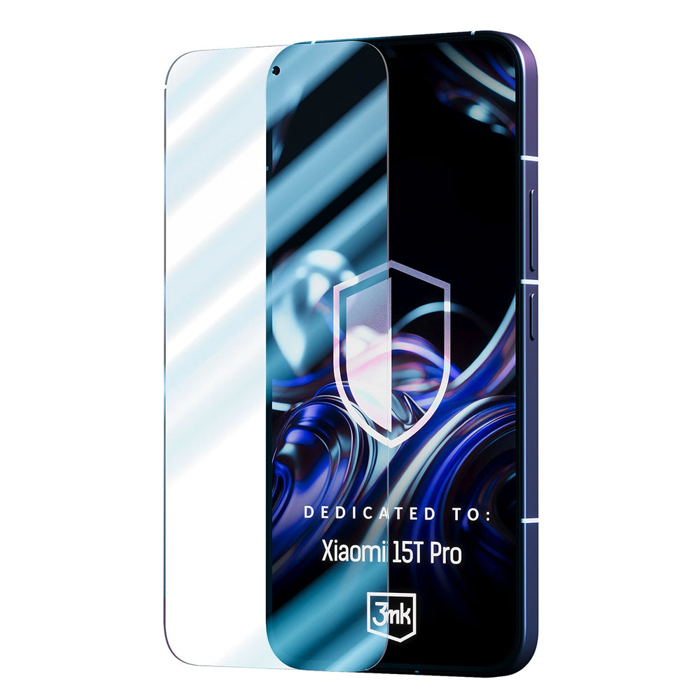 Folia ochronna do ekranu 3MK FlexibleGlass dla Xiaomi 15T Pro, Szkło Elastyczne, Pełne Klejenie