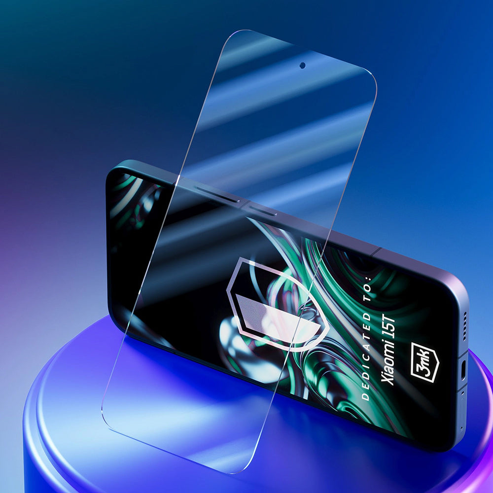 Folia ochronna do ekranu 3MK FlexibleGlass dla Xiaomi 15T, Szkło Elastyczne, Pełne Klejenie