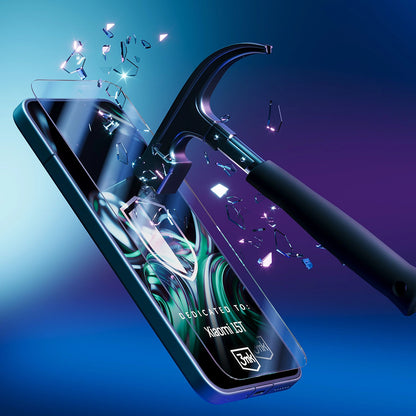 Folia ochronna do ekranu 3MK FlexibleGlass dla Xiaomi 15T, Szkło Elastyczne, Pełne Klejenie