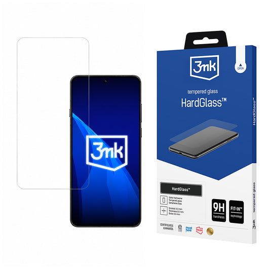 Folia ochronna na ekran 3MK HardGlass do Oppo Find X9 Ultra, szkło hartowane, pełna warstwa kleju