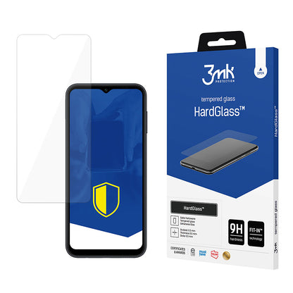 Folia ochronna na ekran 3MK HardGlass dla Samsung Galaxy A14 A145 / A14 5G A146, Szkło Hartowane, Pełne Klejenie