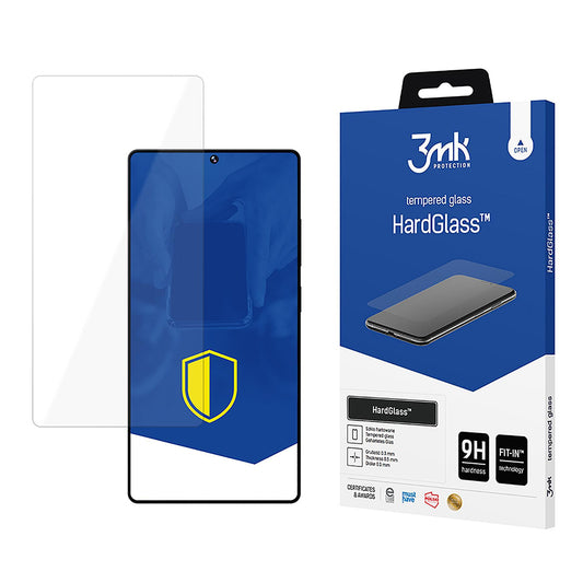 Folia ochronna na ekran 3MK HardGlass do Samsung Galaxy S25 Ultra S938, szkło hartowane, pełna klejność