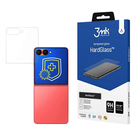 Folia ochronna na ekran 3MK HardGlass do Samsung Galaxy Z Flip7 F766, szkło hartowane, pełna klejność
