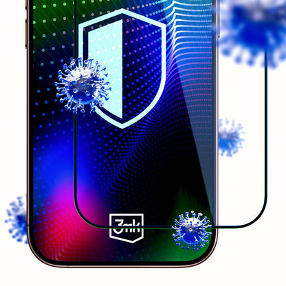 3MK Hardy Ultra Screen Protector for Apple iPhone 17 Pro Max, Tempered Glass, Full Glue, Black