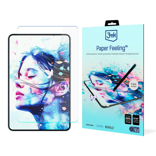3MK Paper Feeling Screen Protector for Apple iPad Air 11 (2026) / Air 11 (2025), Plastic, Set of 2 pieces