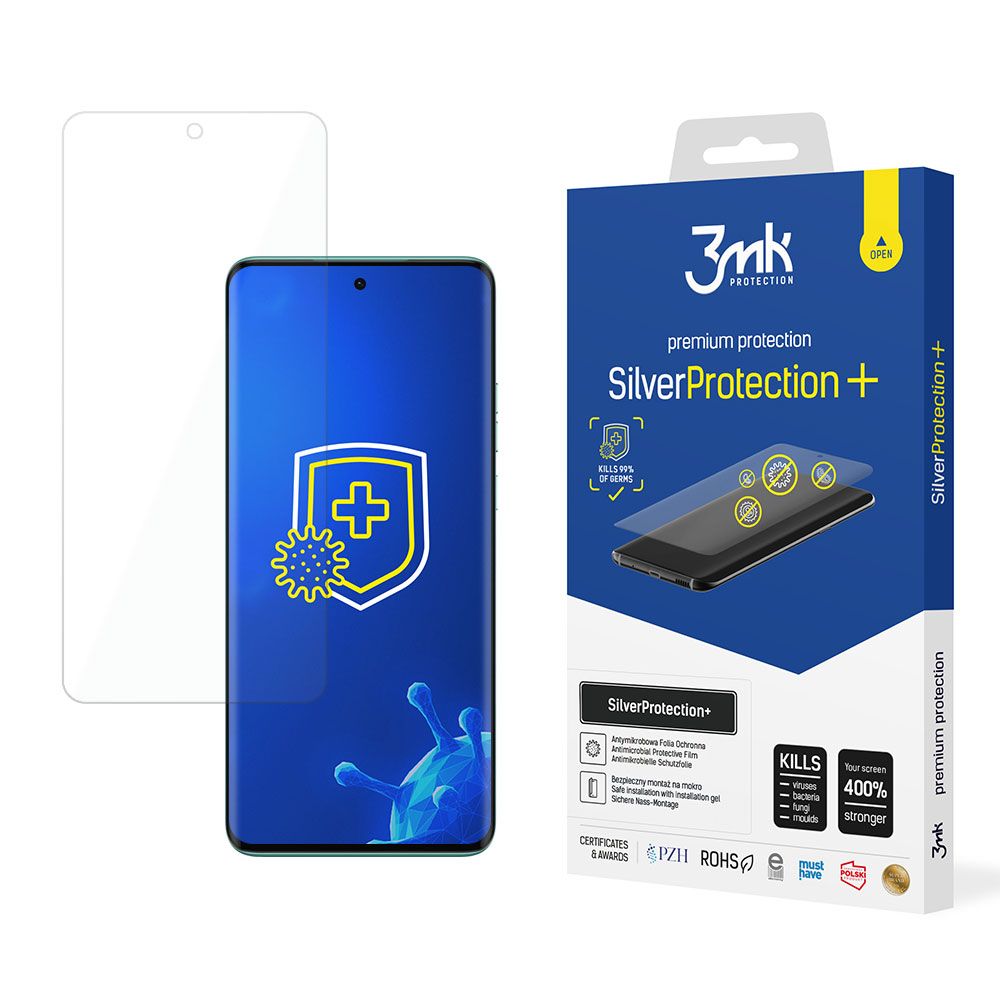 3MK Silver Protect+ Screen Protector for Motorola Edge 40 Neo, Plastic