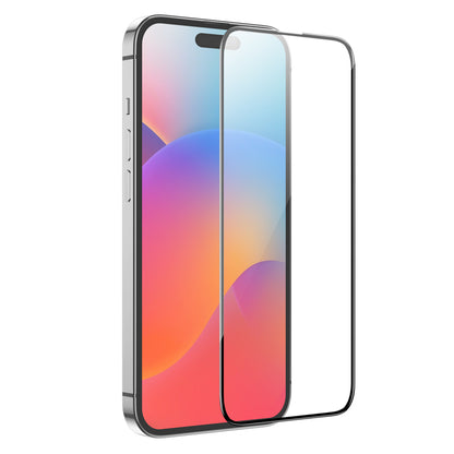 Folia ochronna do ekranu HOCO G16 dla Apple iPhone 15 Pro Max, Szkło Hartowane, Pełne Klejenie, 5D, Czarna