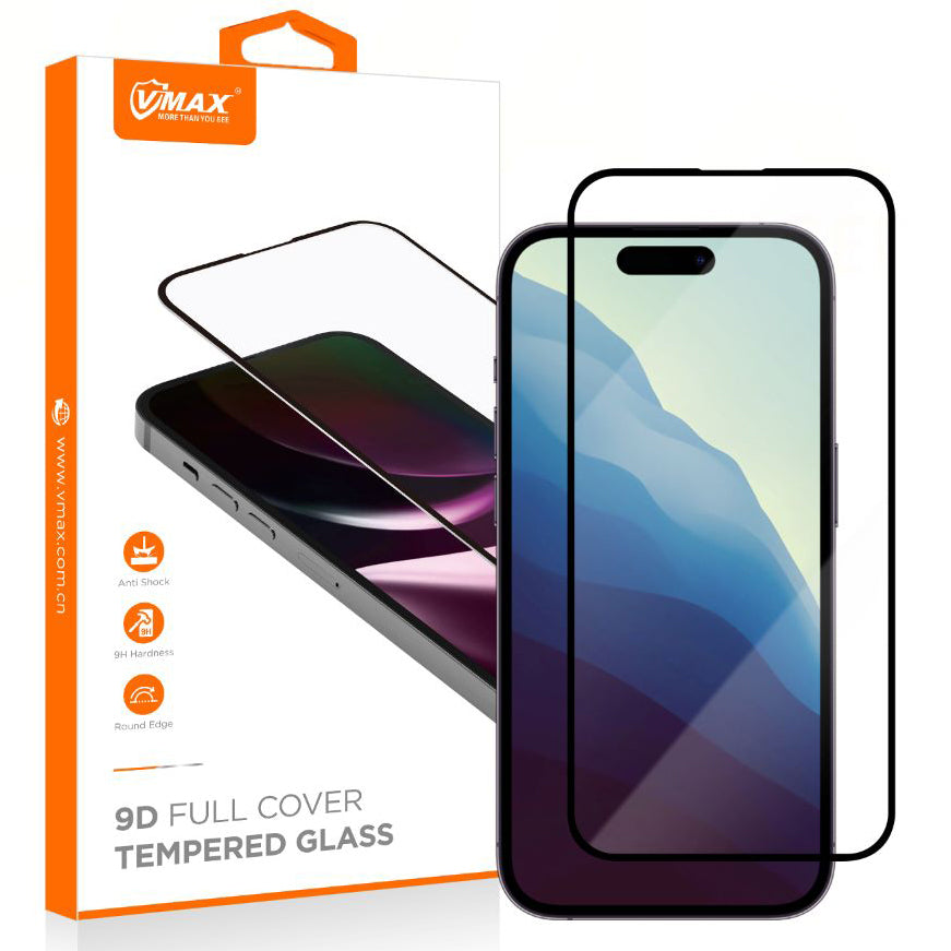 Ochraniacz ekranu Vmax do Samsung Galaxy S24+ S926, ochrona ekranu, pełne klejenie, 9D, czarny