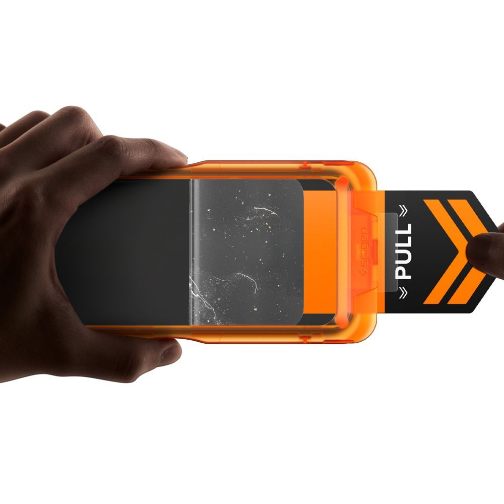 Folia ochronna na ekran Spigen GlastR Align Master Slim dla Apple iPhone 17, Hartowane szkło, Pełne klejenie, Zestaw 3 sztuki AGL10484
