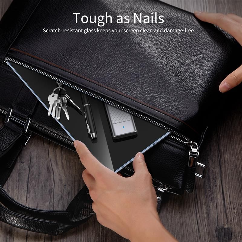 Folia ochronna na ekran Tech-Protect FIT+ dla Samsung Galaxy Tab S10 FE+, Hartowane szkło, Pełne klejenie, Zestaw 2 sztuki, 2.5D