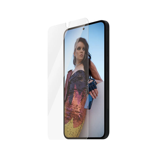 Folia ochronna na ekran PanzerGlass Safe. Ultra-Wide Fit EasyAligner do Samsung Galaxy S25+ S936, szkło hartowane, pełna warstwa kleju, ponownie zapakowane