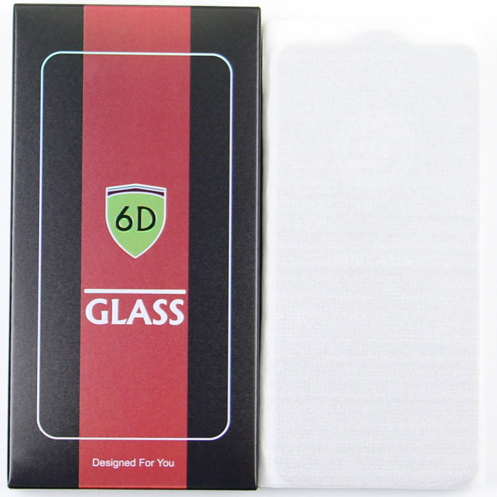 OEM Screen Protector Film for Apple iPhone 17e / 16e / 14 / 13 Pro, Tempered Glass, Full Glue, Set of 10 pieces, 6D, Black