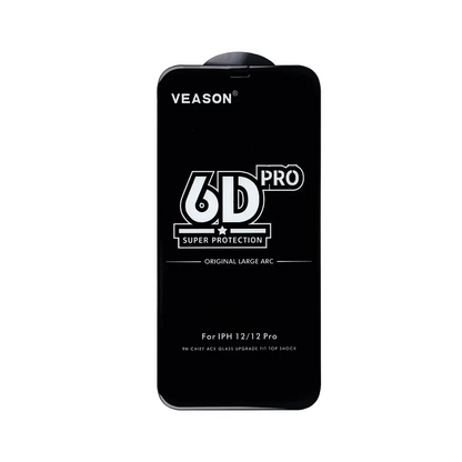 Folia ochronna na ekran Veason PRO do Samsung Galaxy A56 A566 / A36 A366, szkło hartowane, pełna klej, 6D, czarna