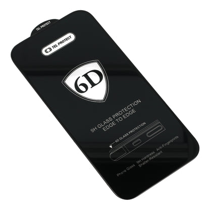 Folia ochronna na ekran OEM do Samsung Galaxy S26 Ultra S948, szkło hartowane, pełny klej, 6D, czarna
