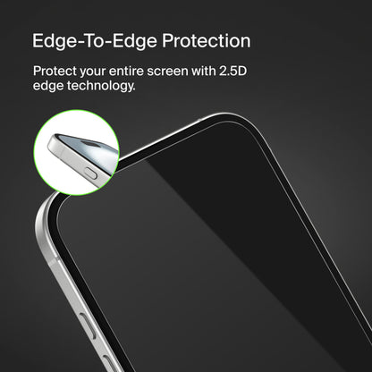 Folia ochronna na ekran Belkin ScreenForce TemperedGlass do Apple iPhone 16 / 15 / 14 Pro, szkło hartowane, pełna warstwa kleju OVA135zz