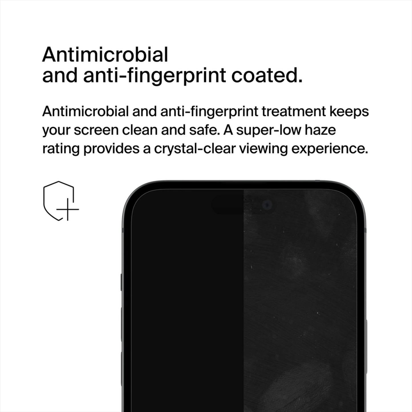 Folia ochronna na ekran Belkin ScreenForce UltraGlass 2 do Apple iPhone 15 Pro Max, szkło hartowane, pełna warstwa kleju OVA134zz