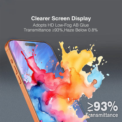 Szkło ochronne na ekran Tel Protect 10X HD DLC Diamond Coating do Apple iPhone 18 Pro / 17 Pro, szkło hartowane, pełny klej, czarne