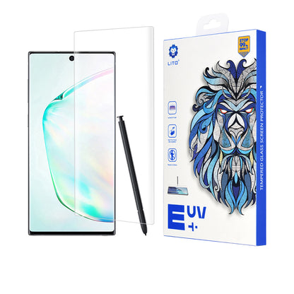 Folia ochronna na ekran Lito do Samsung Galaxy Note 10+ 5G N976 / Note 10+ N975, szkło hartowane, klej UV, 3D