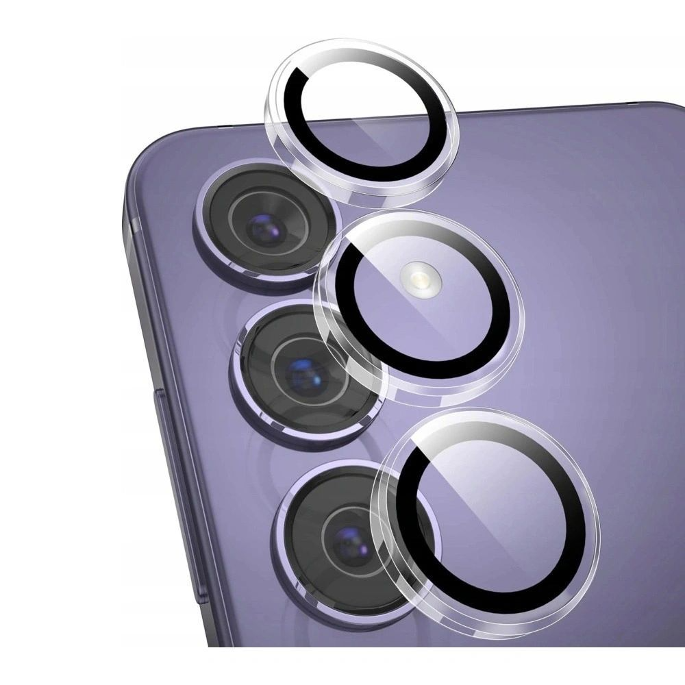 Folia ochronna na ekran i tylną kamerę Tech-Protect Quick Set+ dla Samsung Galaxy A57 5G, Szkło Hartowane, Pełne Klejenie, Zestaw 3 sztuki