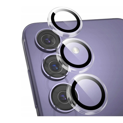Folia ochronna na ekran i tylną kamerę Tech-Protect Quick Set+ dla Samsung Galaxy A57 5G, Szkło Hartowane, Pełne Klejenie, Zestaw 3 sztuki