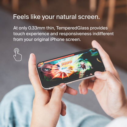 Folia ochronna na ekran Belkin ScreenForce TemperedGlass do Apple iPhone 15 Pro Max, szkło hartowane, pełna warstwa kleju OVA138zz