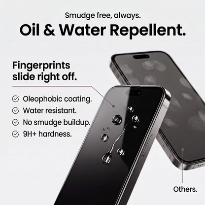 Folia ochronna na ekran Tech-Protect OneTouch do Apple iPhone 18 Pro / 17 Pro, szkło hartowane, pełna klej, zestaw 2 sztuki