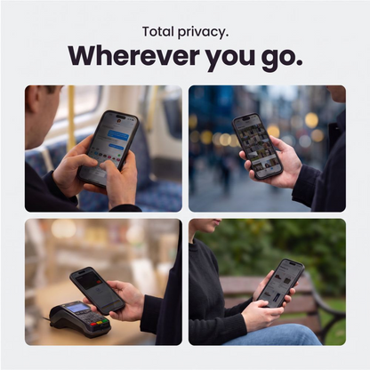 Folia ochronna na ekran Privacy Tech-Protect OneTouch do Apple iPhone 18 Pro Max, szkło hartowane, pełna klej, zestaw 2 sztuki