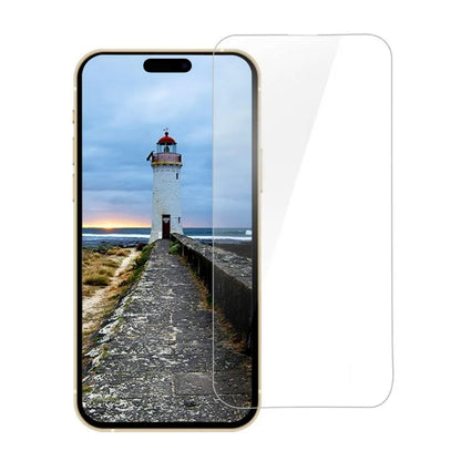 Folia ochronna na ekran Anank 1X Reinforced do Apple iPhone 16, szkło hartowane, pełna klej, 3D, zestaw 10 sztuk