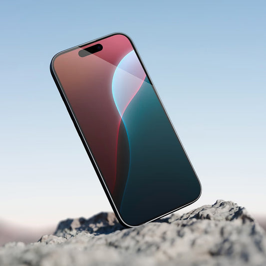 Folia ochronna na ekran Anank 5X Reinforced Invisible dla Apple iPhone 17 Pro Max, Szkło Hartowane, Full Glue, 3D, Czarna