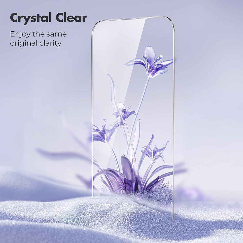Folia ochronna na ekran Anank do Apple iPhone 15 Pro Max, szkło hartowane, pełna klej, 3D, zestaw 10 sztuk